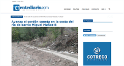 Desktop Screenshot of centediario.com